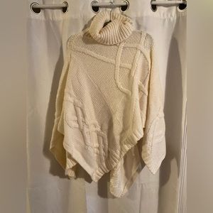 Land’s End Sweater Poncho